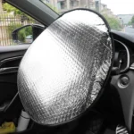Car Steering Wheel Cooling Insulating Aluminum Foil Sunshade - Image 5
