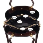 Spring Summer Lady Handbag Large Capacity Colorblocking Shoulder Crossbody Bag - Image 5