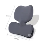 Office Sedentary Pillow Cushion Memory Foam Seat Lumbar Pillow - Image 4