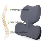 Office Sedentary Pillow Cushion Memory Foam Seat Lumbar Pillow - Image 6