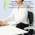 Office Sedentary Pillow Cushion Memory Foam Seat Lumbar Pillow - Image 9