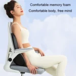 Office Sedentary Pillow Cushion Memory Foam Seat Lumbar Pillow - Image 10
