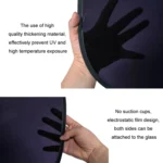 Car Electrostatic Window Folding Light-proof Sun Protection Sunshade - Image 3