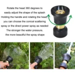Metal Garden Watering Car Wash High Flow Nozzle - Image 3