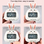 Cartoon Electronic Timer Magnetic Student Study Time Manager - Image 5