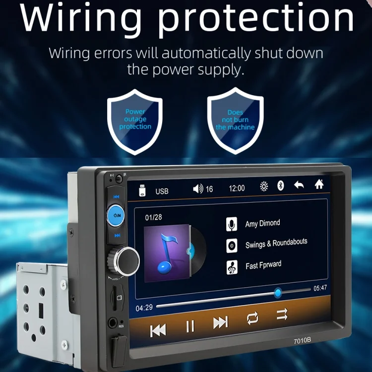TBD06046239_6.webp Car Universal Touch Screen MP5 Player Rear View Portable Bluetooth Radio - Image 7