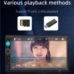 Car Universal Touch Screen MP5 Player Rear View Portable Bluetooth Radio - Image 10