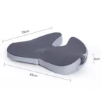 BEWALKER Foldable Travel Seat Cushion Memory Foam Breathable Chair Cushion - Image 4