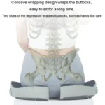 BEWALKER Foldable Travel Seat Cushion Memory Foam Breathable Chair Cushion - Image 6