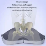 BEWALKER Foldable Travel Seat Cushion Memory Foam Breathable Chair Cushion - Image 9