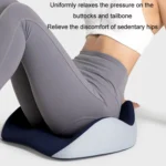 BEWALKER Slow Rebound Memory Foam Cushion Thickened Breathable Office Chair Seat Pad - Image 9