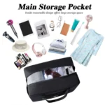 Foldable Travel Bag Shoulder Bag Airplane Suitcase For Camping Hiking - Image 4