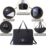 Foldable Travel Bag Shoulder Bag Airplane Suitcase For Camping Hiking - Image 6
