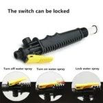 Car Wash Brush Head Soft Bristle Long Handle Brush Spray Foam Bottle Set - Image 4