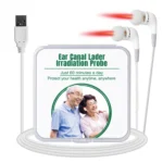 650nm Ear Laser Canal Irradiation Physiotherapy Instrument for Tympanitis Tinnitus Sudden Deafness
