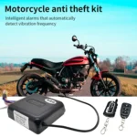 Two-Way Dual Remote Control Vibration Motorcycle Anti-Theft Device - Image 7