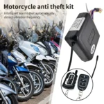Two-Way Dual Remote Control Vibration Motorcycle Anti-Theft Device - Image 8