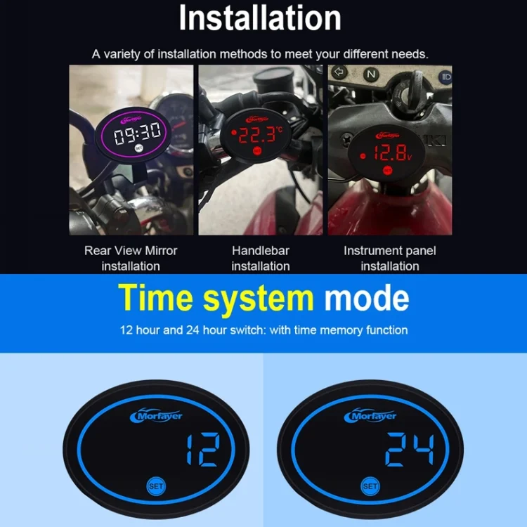 TBD06046337_B3.webp Morfayer Locomotive Multi-function Voltmeter, Red - Image 4