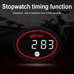 Morfayer Locomotive Multi-function Voltmeter, Red - Image 5