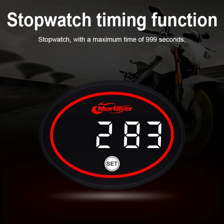 TBD06046337_B4.webp Morfayer Locomotive Multi-function Voltmeter, Red - Image 5