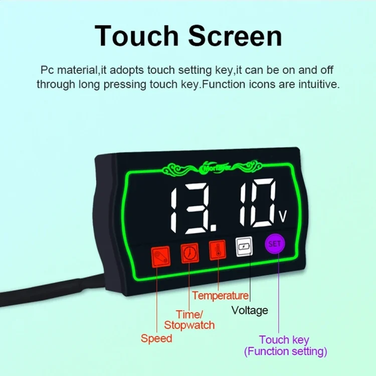 TBD06046369_B3.webp Morfayer Locomotive Intelligent Multi-function Tachometer - Image 4