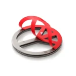 Car Anti-War Peace Sign Three-Dimensional Metal Stickers - Image 3
