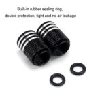 2pcs Auto Tire Laser Skull Valve Cap - Image 3