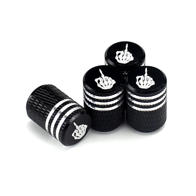 TBD06046386_3.webp 2pcs Auto Tire Laser Skull Valve Cap - Image 4