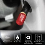 4pcs /Set Car Tire Capsule Aluminum Alloy Screw Dustproof Valves - Image 3
