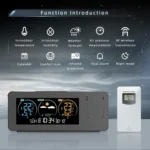 Perpetual Calendar Weather Forecast Color Screen Digital Display Projection Clock - Image 6