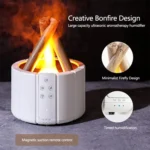 Bonfire Shaped Remote Control Aroma Diffuser Desktop Flame Humidifier - Image 3