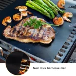 Non-Stick Freely Cuttable Grill Mat For Gas, Charcoal or Electric Grills - Image 7