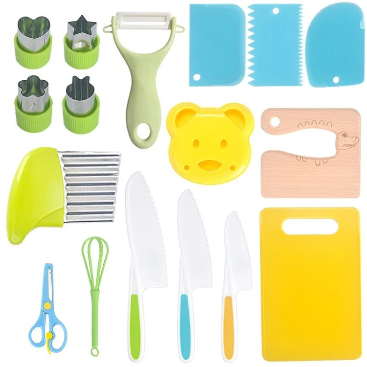 TBD0604642901.webp Children Cooking Knife Set Early Childhood Education Kitchen Tools - Image 1