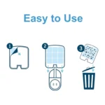 Replacement Glue Card for Plug-in Indoor Insect Trap Refills Glue Boards - Image 7