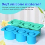 Silicone Ice Molds With Lid For Stanley Tumblers Cups Can Making 3 Hollow Cylinders - Image 5