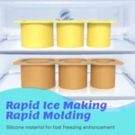 Silicone Ice Molds With Lid For Stanley Tumblers Cups Can Making 3 Hollow Cylinders - Image 7