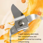 GUQi BSY002 Portable Mini Juicer Wireless Charging Juice Machine - Image 5