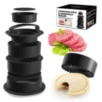 4 In 1 Hamburger Press Patty Maker Slider Stuffed Burgers Sandwich Cutter