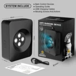 Anti Barking Device for Dogs With 4 Enhanced Ultrasonic Transmitter 3 Adjustable Levels - Image 8