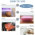 Hot Dog Slicer Cutter Sausage Plastic Slicers For BBQ Outdoor Camping - Image 5