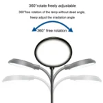 5W Fish Tank LED Clip Light USB Plug Lighting Aquarium Translucent Aquatic Plants Lamp - Image 6