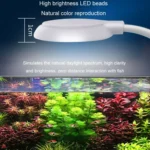 5W Fish Tank LED Clip Light USB Plug Lighting Aquarium Translucent Aquatic Plants Lamp - Image 9