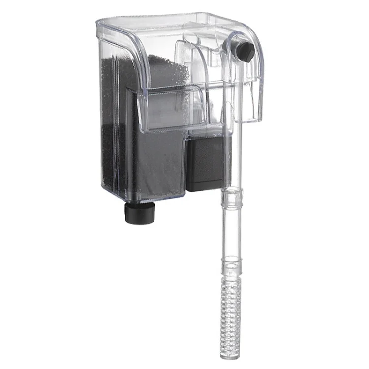 TBD0604651901A.webp Wall Mounted Silent Fish Tank Filter Waterfall Aquarium Filtration Clean Oxygenator Pump - Image 1