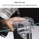 Wall Mounted Silent Fish Tank Filter Waterfall Aquarium Filtration Clean Oxygenator Pump - Image 12