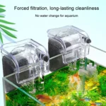 Wall Mounted Silent Fish Tank Filter Waterfall Aquarium Filtration Clean Oxygenator Pump - Image 5