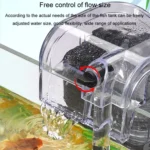 Wall Mounted Silent Fish Tank Filter Waterfall Aquarium Filtration Clean Oxygenator Pump - Image 6