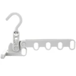 Foldable 5-Hole Clothes Hanging Rack Traveling Portable Clothing Hooks