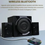 Q7 LED Digital Display Car Bluetooth Receiver HIFI Sound Quality Wireless Audio Adapter - Image 9