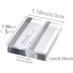 Acrylic Place Card Holders Table Numbers Postcard Picture Display Stand - Image 3