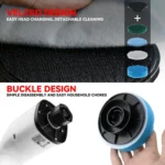 Cordless Electric Spin Scrubber Extension Handle with 7 Replacement Heads - Image 5